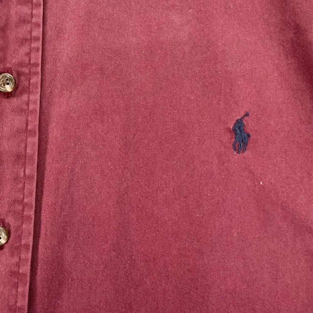 Polo Ralph Lauren Classic Fit Shirt Mens 3XB Maroon Button Up Big Tall Cotton